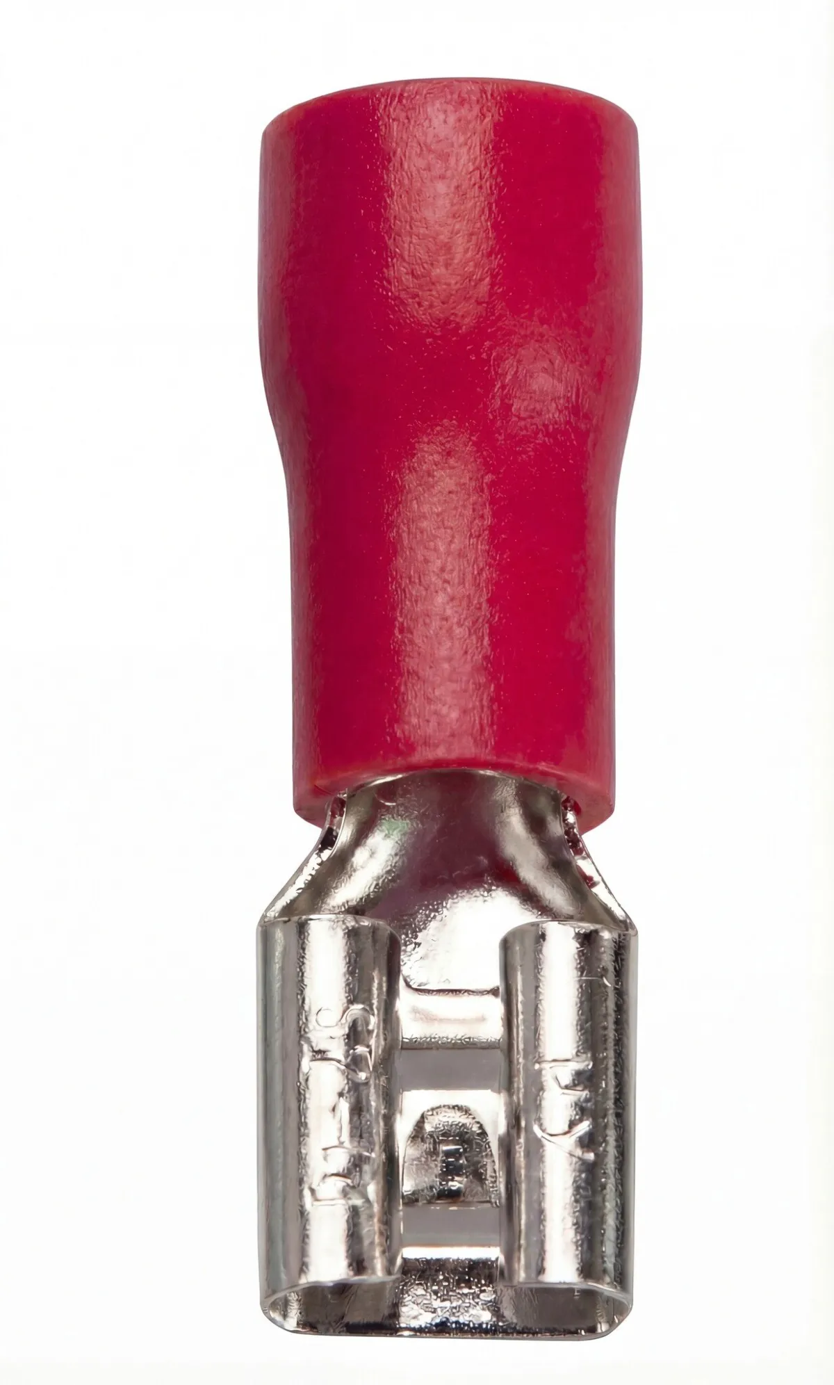 Capocorda femmina isolato 6,3 mm – Rosso