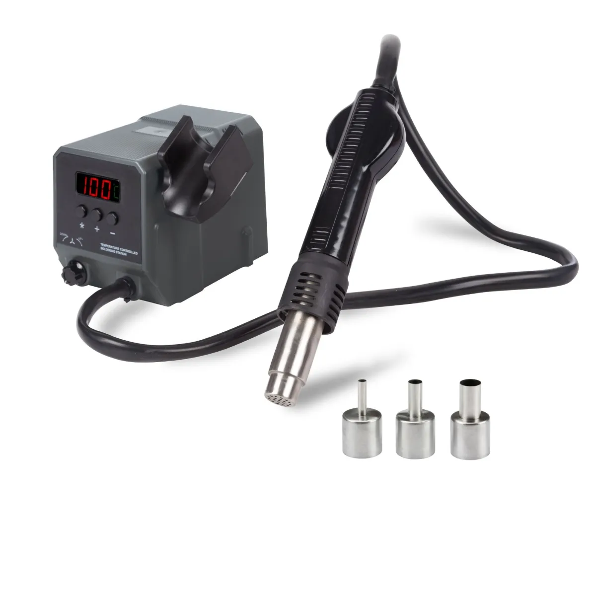Stazione saldante ad aria calda Velleman per SMD 300W 100-500°C
