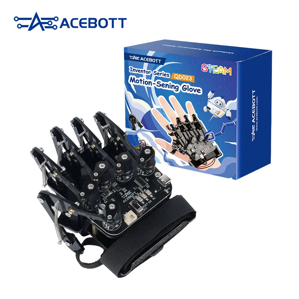 ACEBOTT Motion-Sensing Glove QD023 – Controllo del robot con gesti della mano