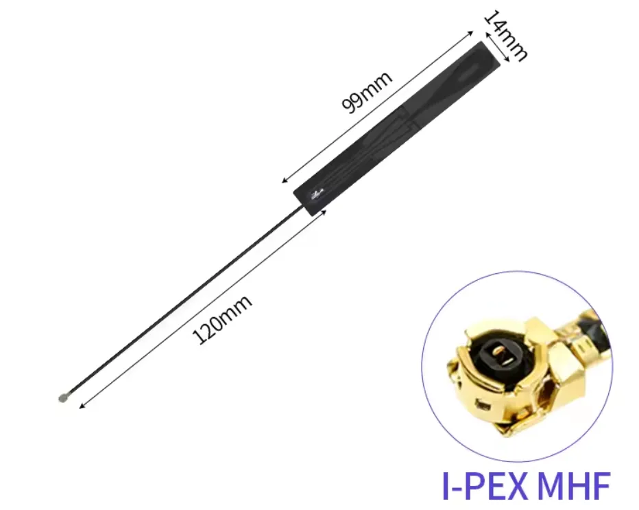 Antenna 2G/3G/4G 5dBi con connessione IPEX