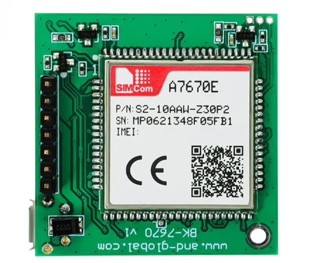 Modulo A7670 SIM 4G LTE Cat 1 e GPS