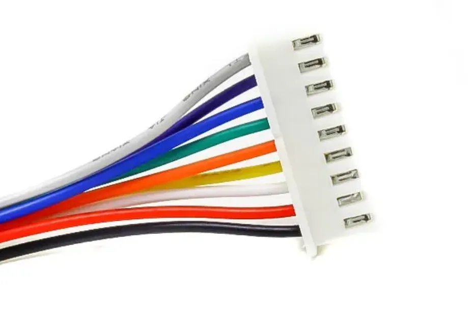 Connettore pigtail Micro JST XH 9 pin maschio