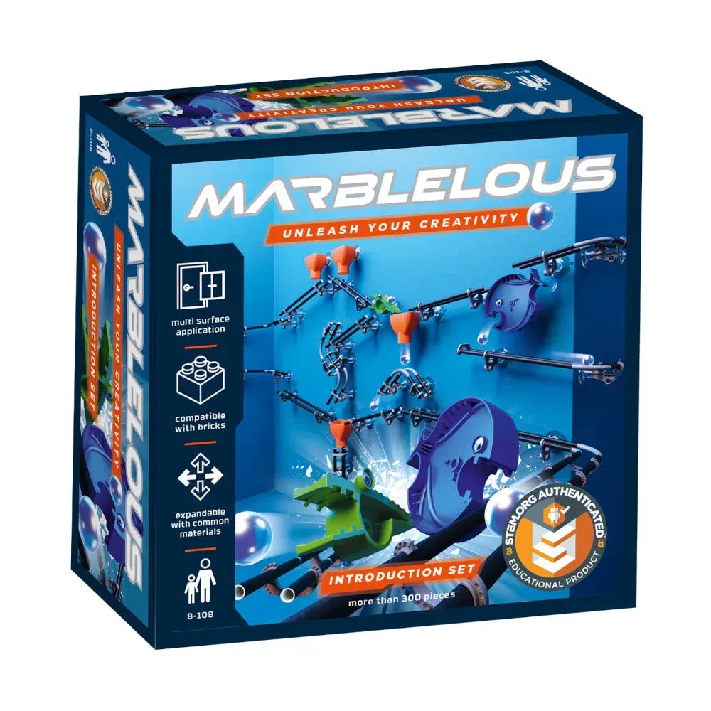 Marblelous Set introduttivo per pista di biglie 300 pezzi