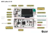 Heltec WiFi LoRa 32(V3), ESP32S3 + SX1262 LoRa Node, compatibile con Meshtastic e LoRaWAN – 3