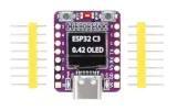 Scheda di sviluppo ESP32-C3 con mini display OLED midi da 0.42 pollici – 2
