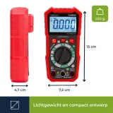 Multimetro digitale Velleman CAT III 600V – 3
