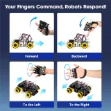 ACEBOTT Motion-Sensing Glove QD023 – Controllo del robot con gesti della mano – 3