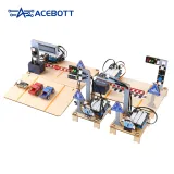 ACEBOTT ESP32 Kit di gestione del traffico con semafori, contatore del traffico e gestione dell'accesso al parcheggio QE027 – 1