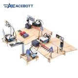 ACEBOTT ESP32 Kit di gestione del traffico con semafori, contatore del traffico e gestione dell'accesso al parcheggio QE027 – 3