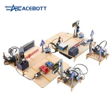 ACEBOTT ESP32 Kit di gestione del traffico con semafori, contatore del traffico e gestione dell'accesso al parcheggio QE027 – 4