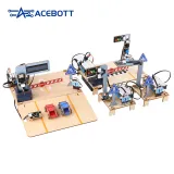 ACEBOTT ESP32 Kit di gestione del traffico con semafori, contatore del traffico e gestione dell'accesso al parcheggio QE027 – 6