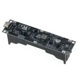 Portabatteria 18650 con caricatore e modulo step-up 5V (USB-C) – 4