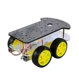 Telaio con 4 ruote e 4 motori TT base robot DIY – 3