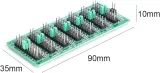 Scheda di resistenze programmabili a 7 segmenti e 10 posizioni – 4