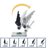 Microscopio digitale (1200x) con schermo LCD regolabile da 7" – 7