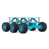 Chassis fuoristrada con trazione a 6 ruote Blu – 1