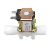 Elettrovalvola per acqua o aria solenoidale 12V in plastica NC – 1