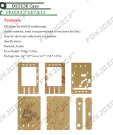 Custodia trasparente per oscilloscopio digitale DSO138 – 2