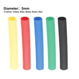 Assortimento di guaine termorestringenti 2:1 - 328 pezzi, 5 colori, 8 diametri – 7