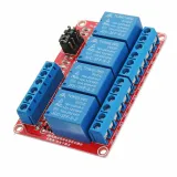 Modulo relè 5v | 4 canali rosso – 2