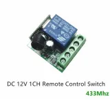 Modulo relè programmabile wireless incl. telecomando (4 pulsanti) - 12V 433Mhz RF – 3