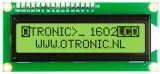 LCD 1602 con retroilluminazione verde/gialla con I2C pre-saldato – 1