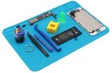 Tappetino da saldatura flessibile in silicone 30x20cm blu – 4