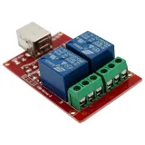 Relè USB PC 2 canali 5V – 4