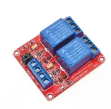 Modulo relè 5 V, 2 canali, con terminali a vite e optocoupler – 3