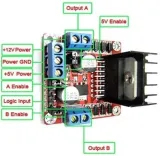 L298N Motor Driver Board rosso – 2