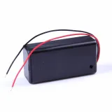 Portabatteria da 9V con interruttore a levetta ON/OFF 9 volt con coperchio – 3