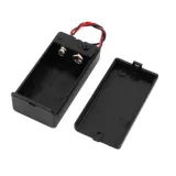 Portabatteria da 9V con interruttore a levetta ON/OFF 9 volt con coperchio – 4