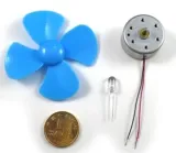 Set motore DC generatore eolico con elica 60 mm – 1