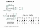 Barra LED a 10 segmenti Rossa – 3