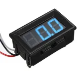 Voltmetro 0-100V - Blu, 0.56 inch, 3 Fili – 1