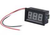 Voltmetro 0-100V - Verde, 0.56 inch, 3 fili – 1