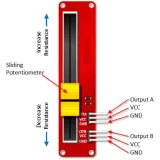 Modulo potenziometro lineare doppia uscita 10K – 2