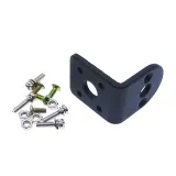 Staffa motore riduttore in alluminio 25mm con 6 viti – 6