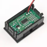 Voltmetro DC 3,5V-30V -  Blu, 0.56 inch, da incasso – 3