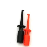Mini clip di test con gancio a molla per PCB SMD IC  43mm  - Rosso – 2