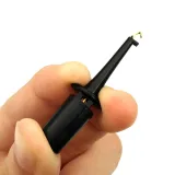 Mini clip di test con gancio a molla per PCB SMD IC  43mm  - Nero – 2