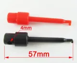 Clip di test con gancio a molla per PCB SMD IC  57mm  - Rosso – 1