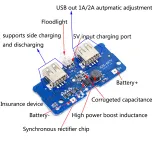 Caricabatterie DIY per Power Bank 18650 al litio JX-887Y – 2
