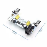 Modulo di alimentazione per breadboard MB102 DC 7-12V USB a 2 canali – 5