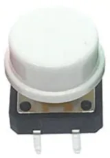 Pulsante | momentaneo - impulso | 12x12x7 | Bianco – 1