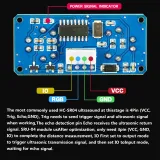 RUS-04 Sensore di distanza a ultrasuoni con LED RGB integrato – 2