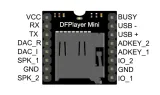 Modulo MP3 DFPlayer Mini (clone) con slot per scheda MicroSD – 2