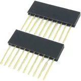 Connettore header femmina impilabile a 10 pin alto 11 mm – 3