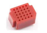 Ultra Mini Breadboard Rosso - XF-25 – 2