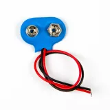 Clip batteria 9V blu – 1